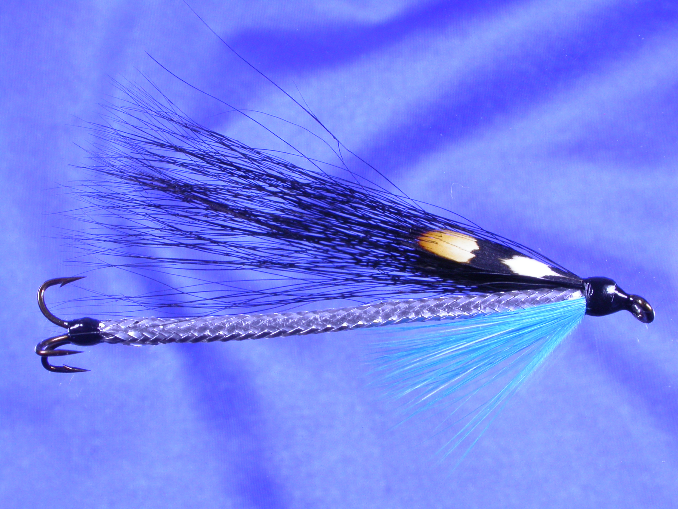 Black and Blue Snake Fly - Fishing Flies with Fish4Flies UK